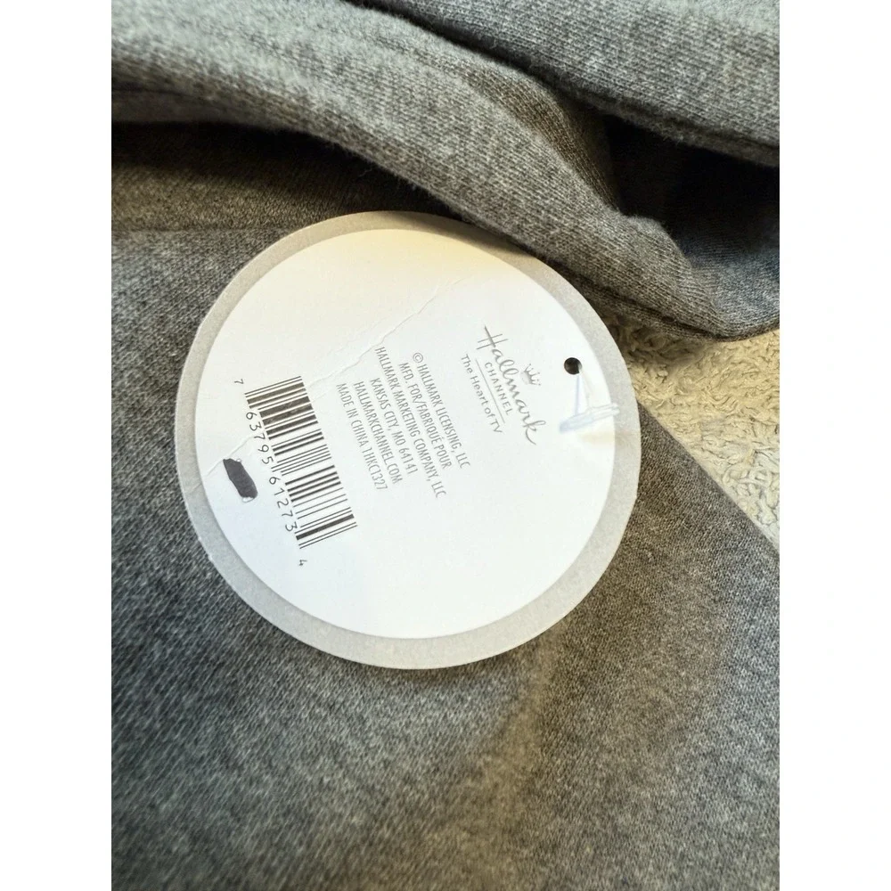 NWT Hallmark‎ Channel Hoodie My Hallmark Watching Sweatshirt Womens S